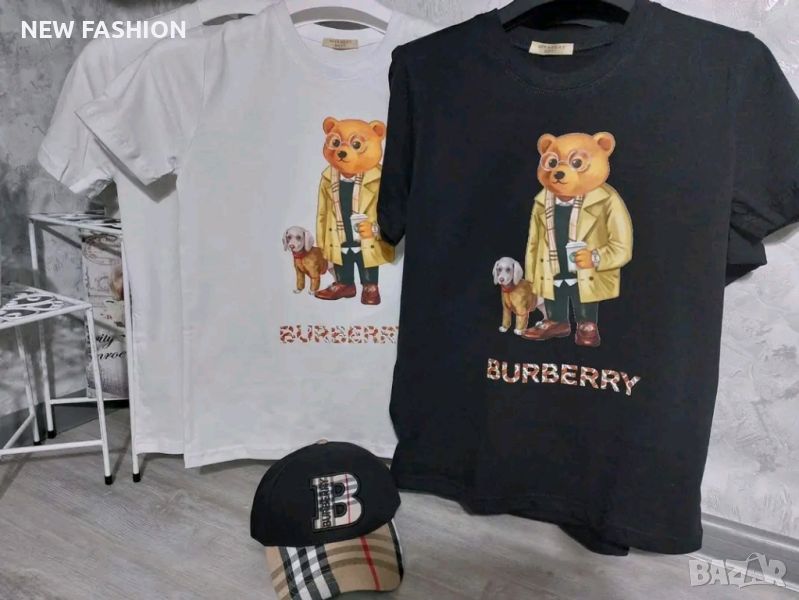 Дамски Памучни Тениски BURBERRY , снимка 1