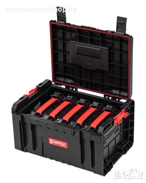  QBRICK SYSTEM PRO TOOLBOX 2.0 + 5 x QBRICK SYSTEM PRO ORGANIZER MULTI, снимка 1