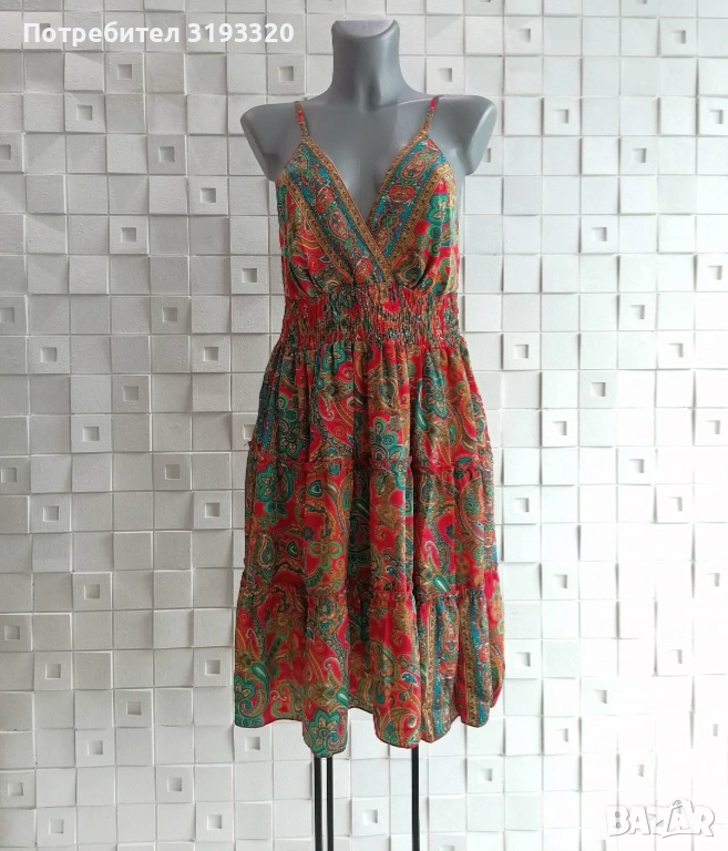 Рокля -Коприна , снимка 1