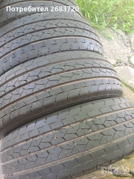 4 гуми BRIDGESTONE 225/65 R16 C DOT (5118) гумите са като нови, снимка 1