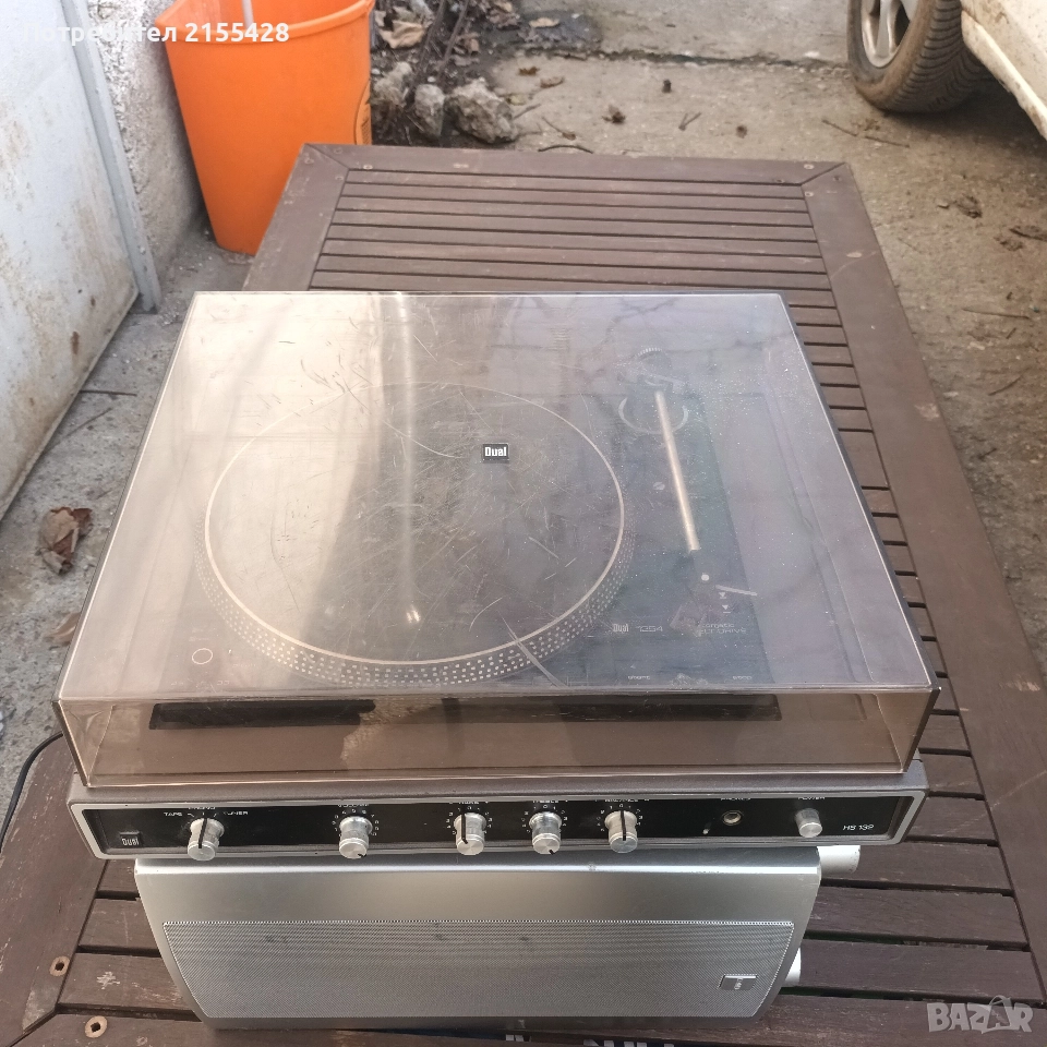 Стерео грамофон Dual 1254 , снимка 1