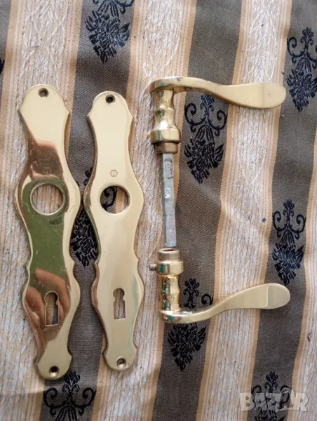 Ретро дръжка за врата с шилд комплект, снимка 1