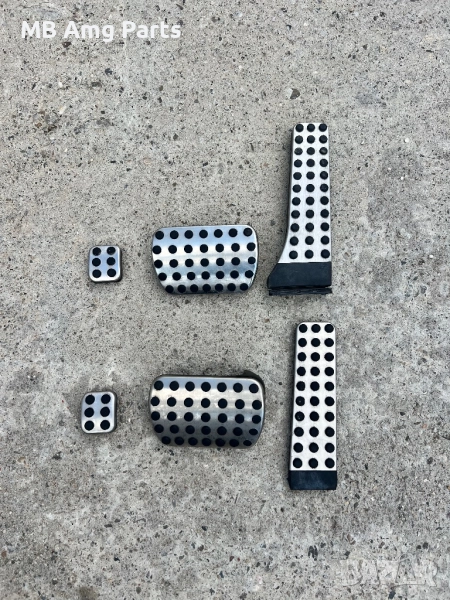 Мерцедес W211 W212 W218 W219 Алуминиеви спортни Амг педали, снимка 1