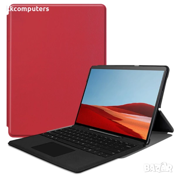 Surface Pro X Кожен Калъф и Протектор, снимка 1