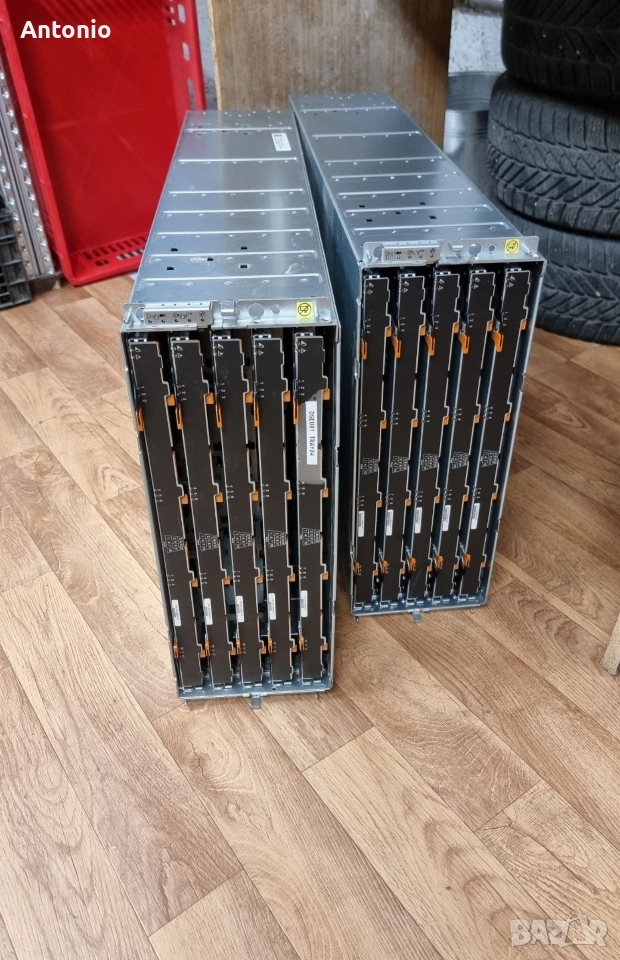 NetApp DE6600 60x3,5" LFF Storage Enclosure Disk Shelf, сторидж, снимка 1