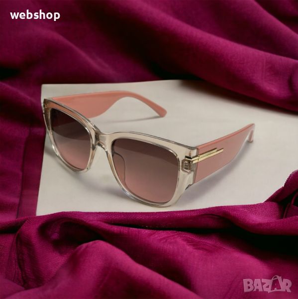 Луксозни дамски слънчеви очила Ever Pink Golden Sun , снимка 1