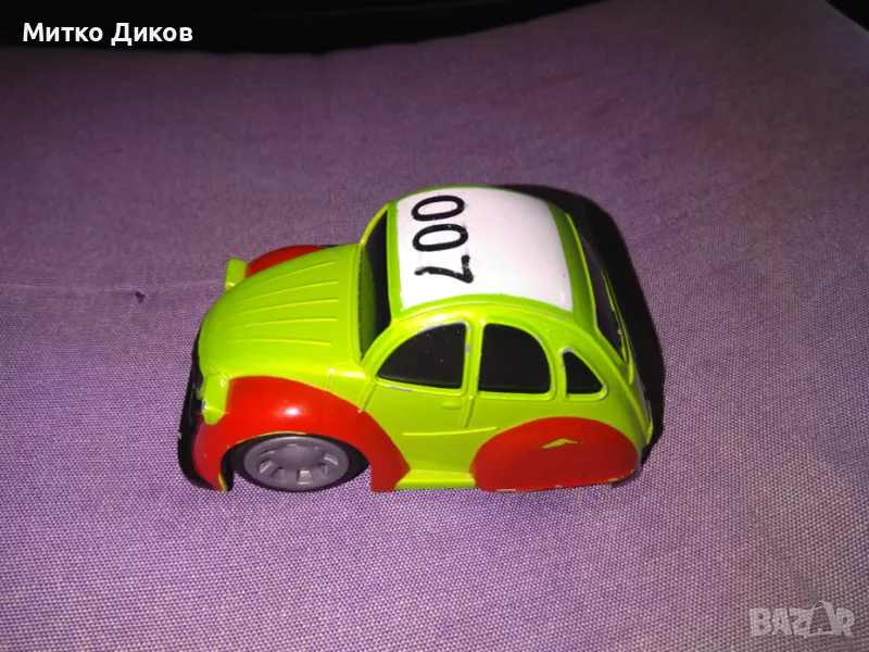 	Колекционерска количка Imaginarium, Comic-Cars! Rue 2cv, с комичен модел метална Испания, снимка 1