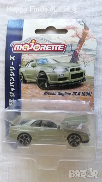 💕🧸Majorette Nissan Skyline GT-R [R34]   Japan Series, снимка 1