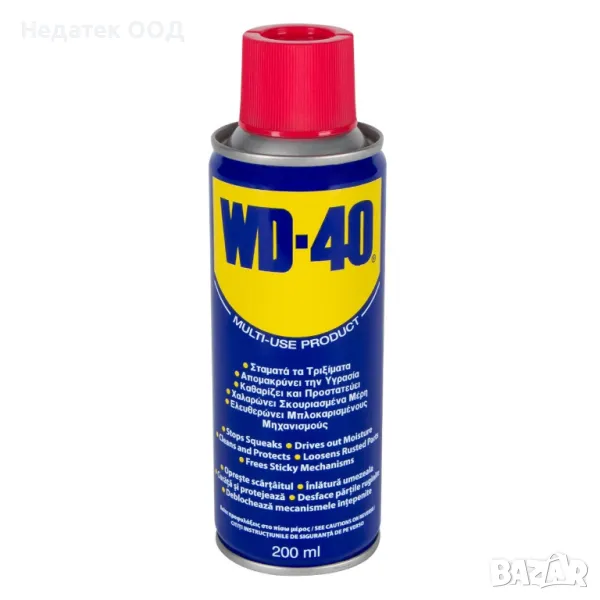 Спрей против ръжда, WD-40, 200 мл, снимка 1