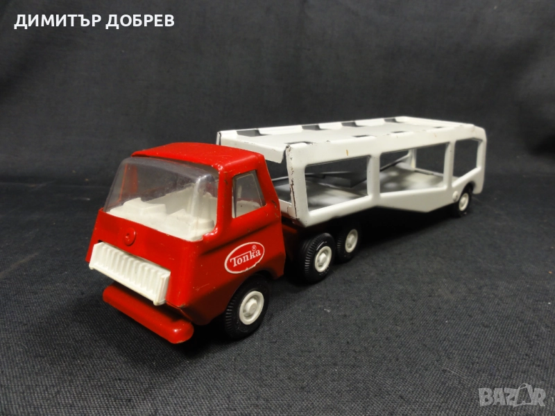 СТАРА РЕТРО МЕТАЛНА ИГРАЧКА КАМИОН АВТОВОЗ TONKA USA, снимка 1