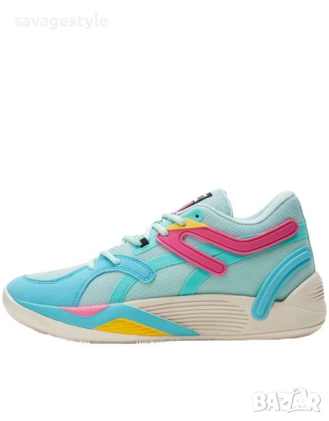 Унисекс маратонки PUMA Trc Blaze Court Basketball Shoes Blue/Multi, снимка 1