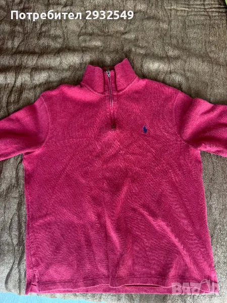 Polo Ralph Lauren half zip пуловер, снимка 1