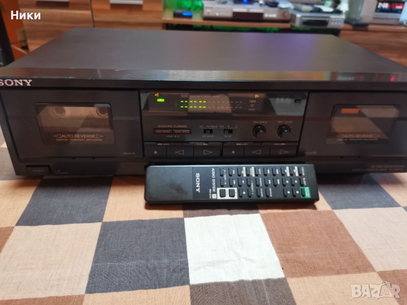 Продавам дек  с дистационно -SONY  TC-WR 570, снимка 1