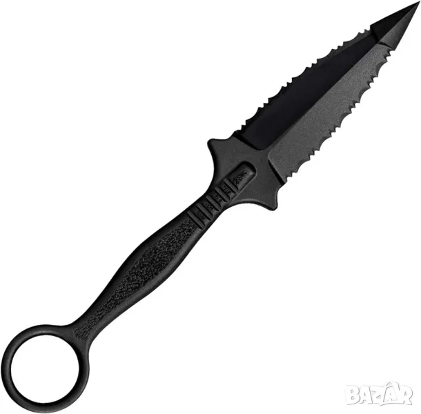 Кама/Нож с Пръстен Cold Steel FGX, 88.9мм|3 1/2", Черен!, снимка 1