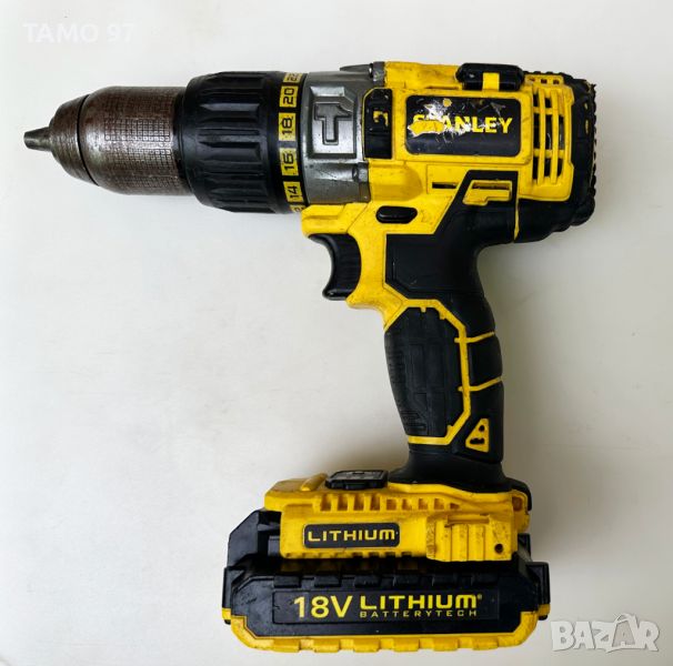 STANLEY STDC18LHBK - Ударна бормашина 18V, снимка 1