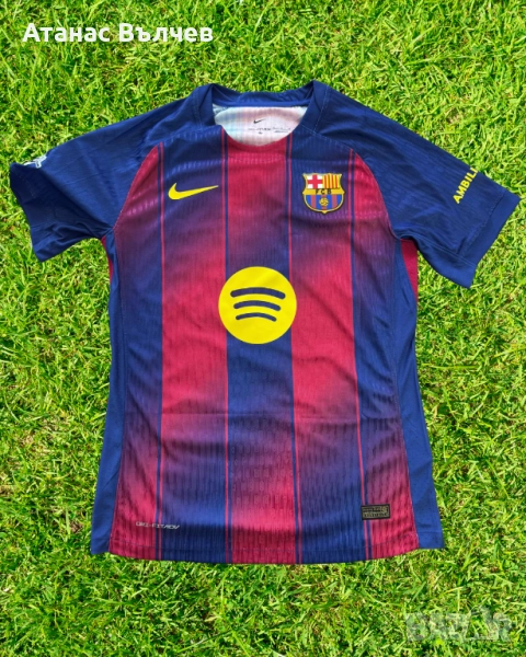Футболна Тениска на Барселона / Barcelona - LAMINE YAMAL номер 10, снимка 1