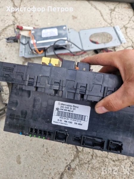 комфорт модул Mercedes w203 c220cdi face-lift , снимка 1