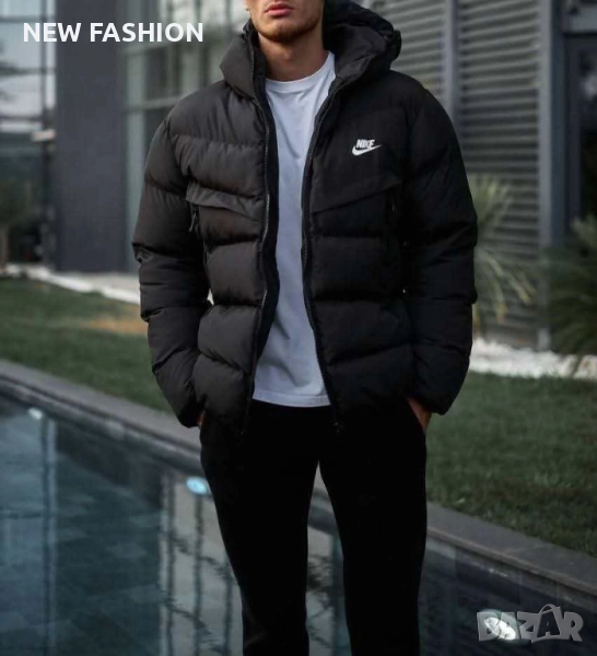 Мъжко Зимно Яке - лого Бродирано ✨ Nike , снимка 1