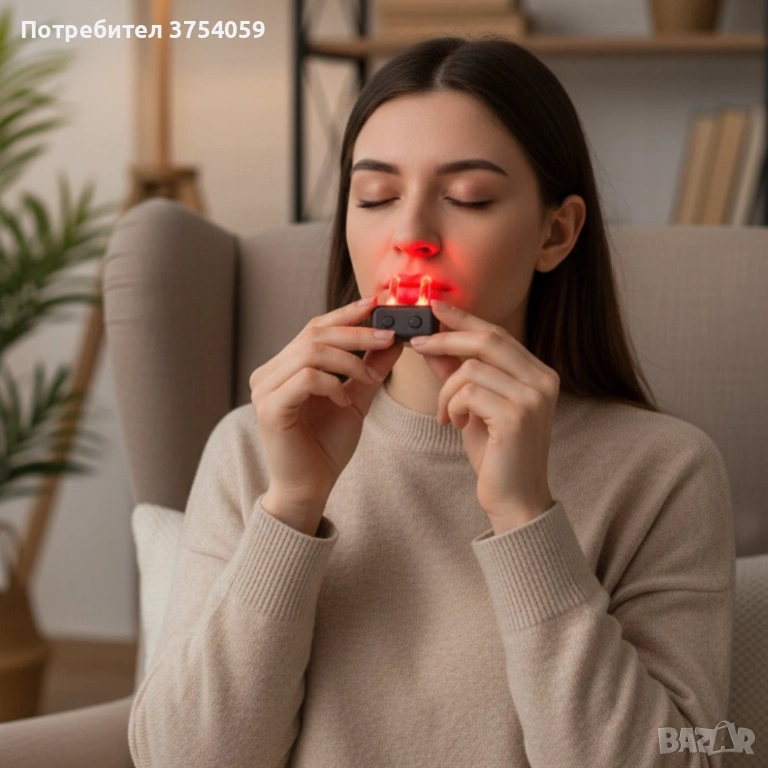 Лазерна терапия за ринит и синузит MEANERSU M-06 Rhinitis Laser, снимка 1