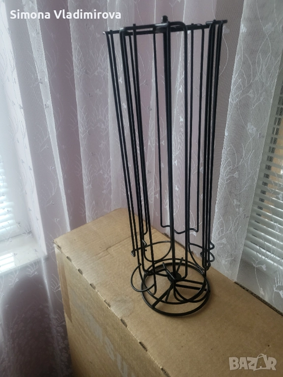 Въртяща се стойка за кафе капсули, снимка 1