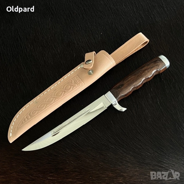 Античен ловен нож. В ново състояние (немска колекция). REHWAPPEN Linder (101), снимка 1