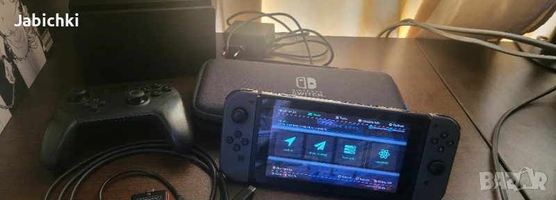 Nintendo Switch v1 с Atmosphere/Hekate, снимка 1