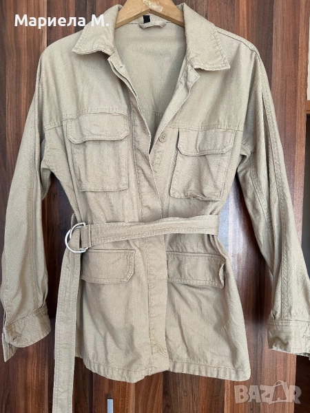 H&M дънова парка, XS, като нова, снимка 1