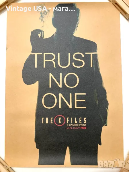 Ретро постери / плакати - Досиетата Х / The X-Files, снимка 1