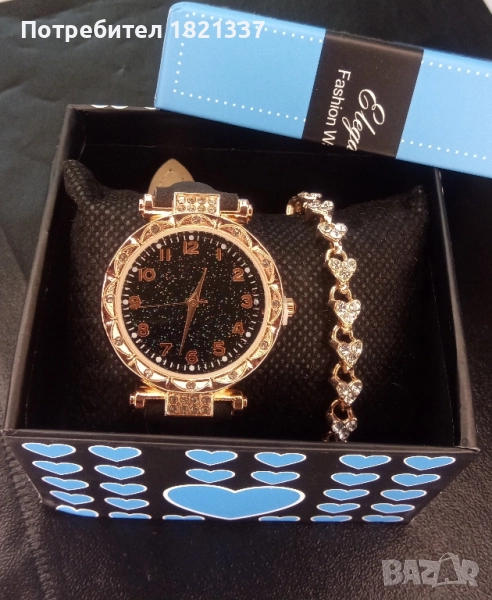 Дамски часовник с гривна , снимка 1