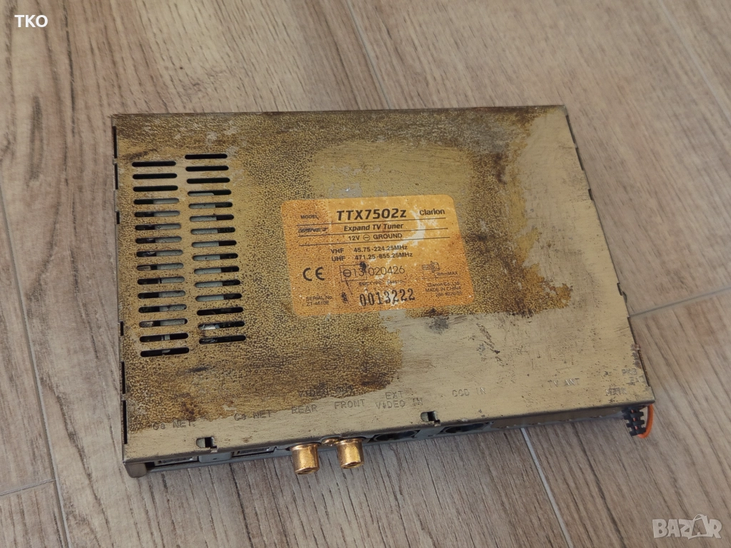 TV тунер CLARION TTX7502z за автомобили BMW Mercedes AUDI VW Opel Ford Skoda Renault, снимка 1