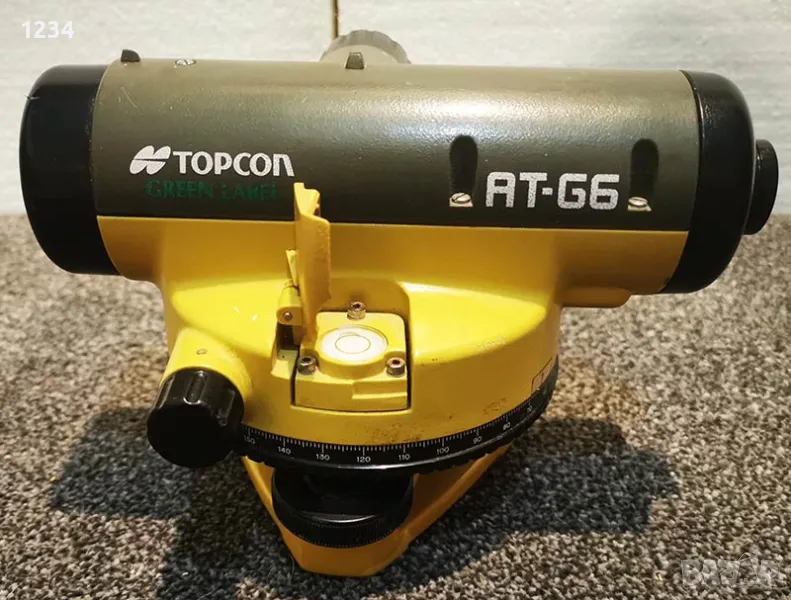 Японски оптичен автоматичен нивелир TOPCON AT-G6, снимка 1