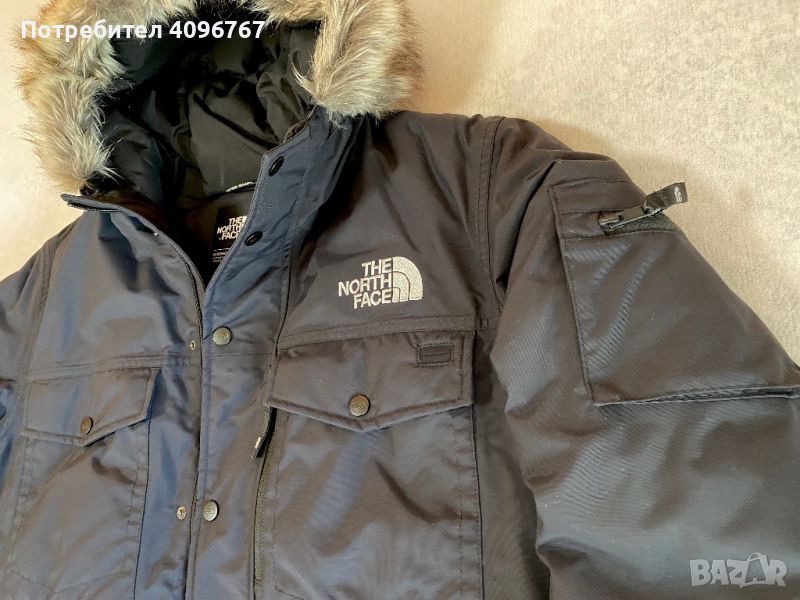 The North Face 550 DryVent Down Parka Jacket Black XL, снимка 1