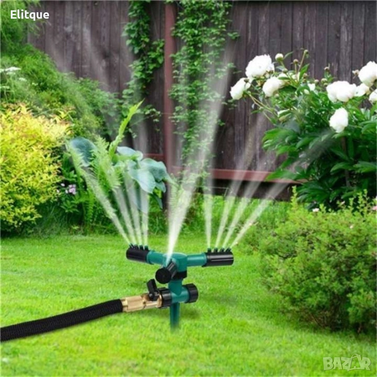 Градинска пръскачка автоматично въртяща се на 360 градуса, снимка 1