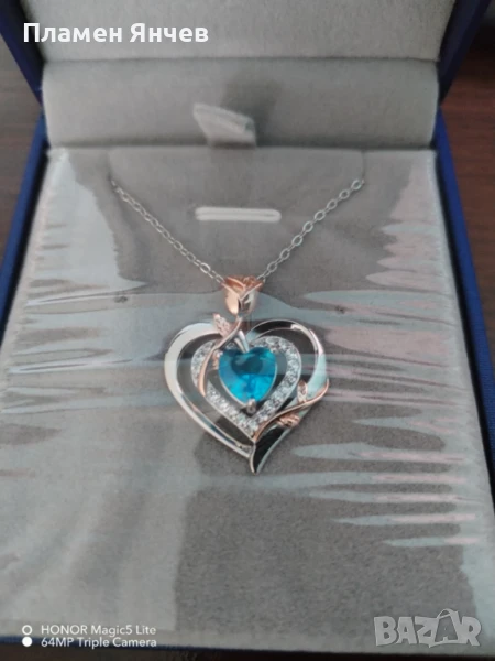 LAVUMO Колие за жени, сребро 925, снимка 1