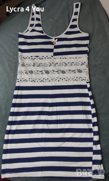 S/М лятна къса плажна рокличка, снимка 1