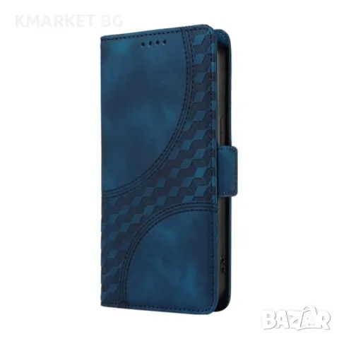 Honor Magic7 Lite 5G Rhombus Texture Magnetic Wallet Кожен Калъф и Протектор, снимка 6 - Калъфи, кейсове - 48676482