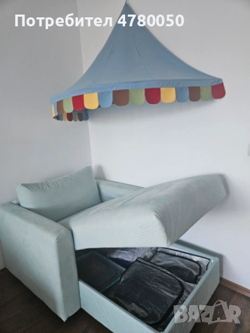 Диван - лежанка от Икеа, снимка 2 - Дивани и мека мебел - 54004040