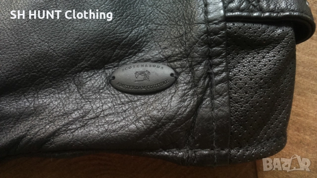 SCOTCH AND SODA Real Leather Jacket Размер M мъжко яке естествена кожа 37-67, снимка 7 - Якета - 52159661