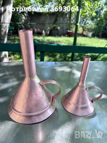 Медни фунии, снимка 5 - Други - 51528708