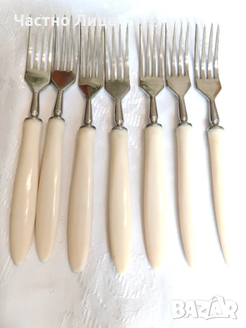 Чисто Нови Руски Соц СССР Вилици и Ножове 1970те г, 14 бр., снимка 5 - Колекции - 50459747