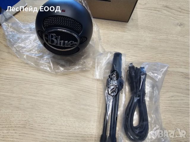 Blue Microphones Snowball ICE BK USB микрофон, снимка 1 - Микрофони - 46769381