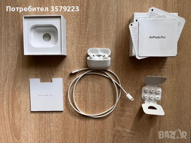  Безжични слушалки AirPods Pro 2gen, снимка 1 - Bluetooth слушалки - 48245078