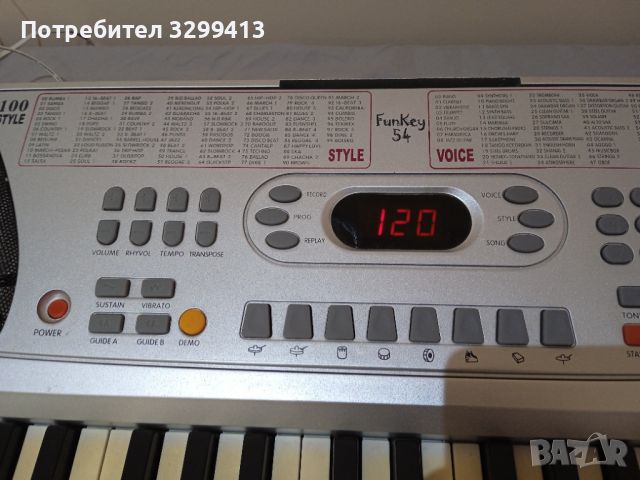 Синтезатор Electronic organ , снимка 4 - Синтезатори - 45506267