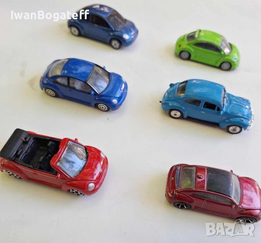 Колички модели автомобили Volkswagen Beetle 1:64, снимка 3 - Колекции - 45919679
