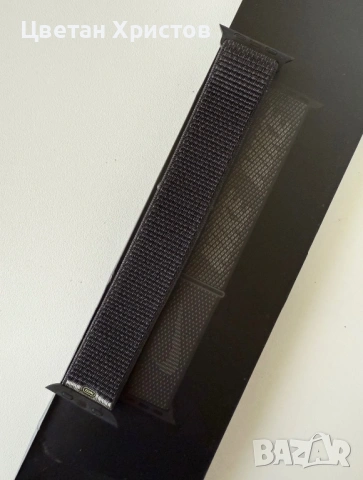 Спортна Кайшка за Apple Watch Black Nike Sport Loop, снимка 2 - Смарт гривни - 53438386