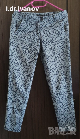 Sisley цветен летен памучен панталон