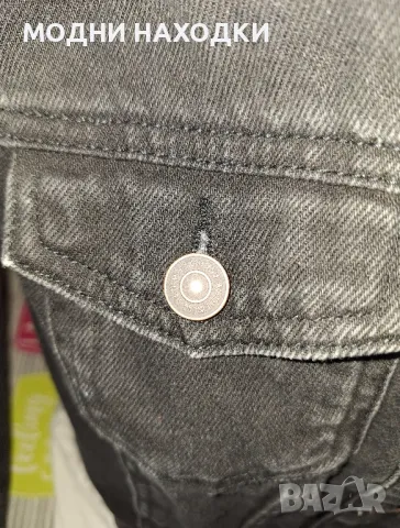 Черно,Късо, Дънково Яке, снимка 6 - Якета - 49817841