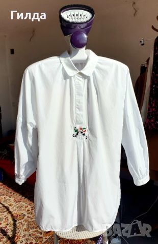 Weekend Max Mara блуза памук М 38, снимка 1 - Блузи с дълъг ръкав и пуловери - 45155158