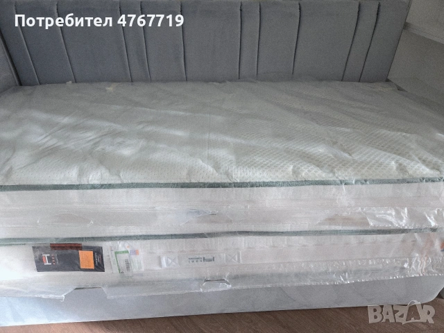 2 бр. Матраци Сирена Фреш Нани 100х200см мемори пяна НОВИ