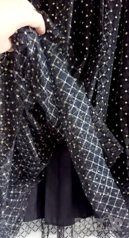 Красива мрежеста дълга пола, снимка 2 - Поли - 50970518